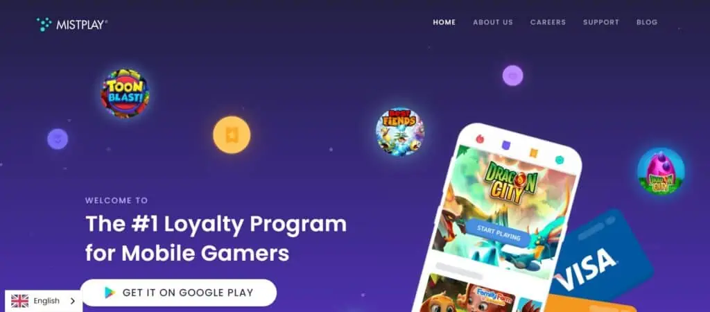 Mistplay Homepage