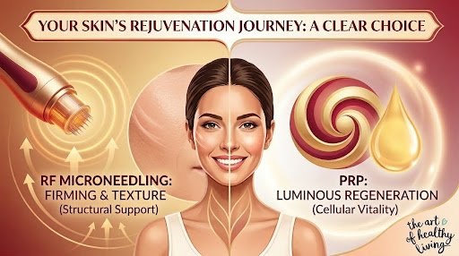 RF Microneedling vs. PRP: A Guide to Choosing Your Skin Rejuvenation Treatment